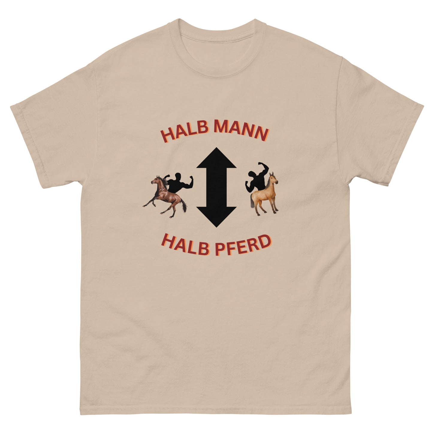 HALB PFERD T-SHIRT