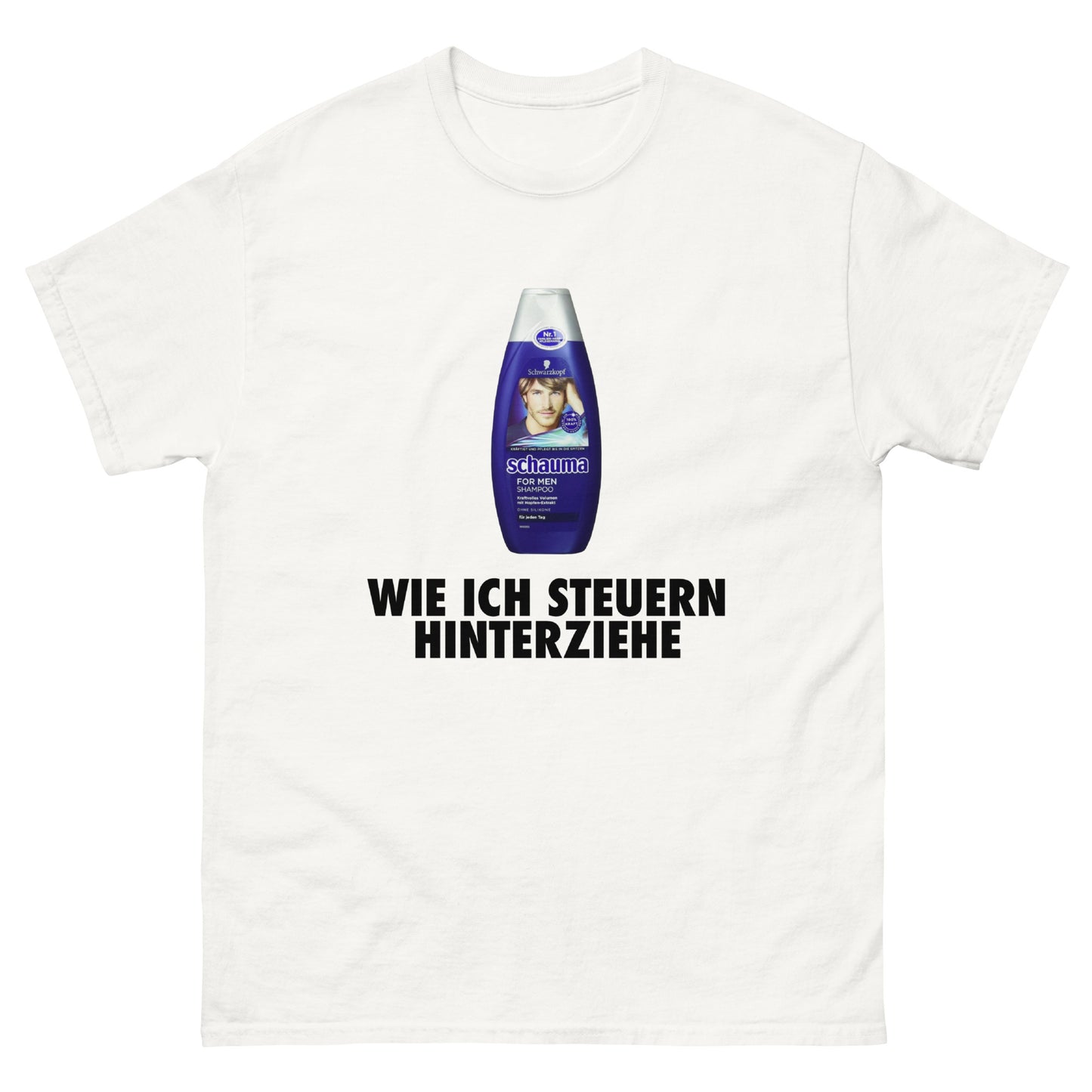 SCHAUMA WIE ICH HINTERZIEHE T-SHIRT